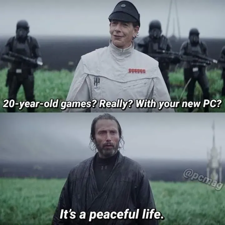 It's a peaceful life