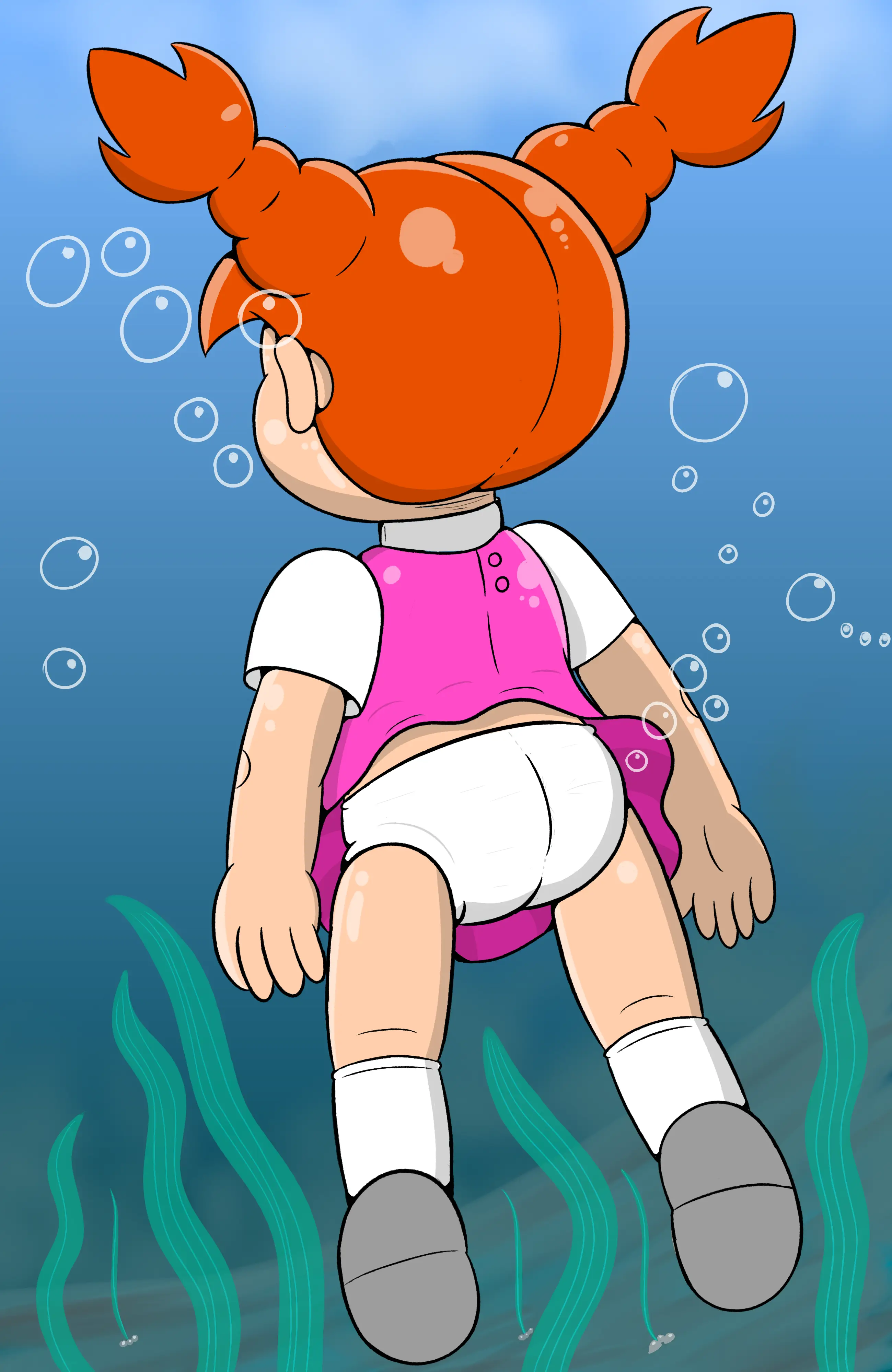 Mimiko Ass Exposed Underwater Pic 000