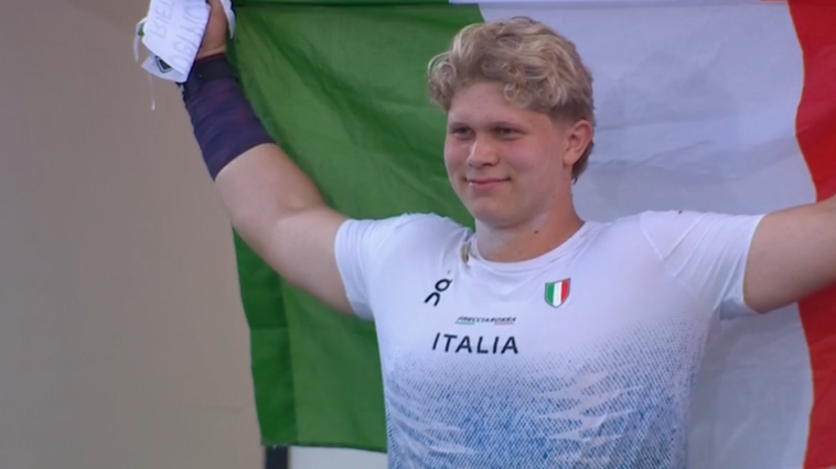 Europei U18 Rieti: Antonio del Pioluogo è d'Argento nel Getto del Peso! - Atleticanotizie