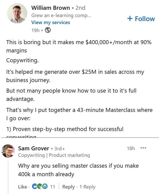 Selling shovels