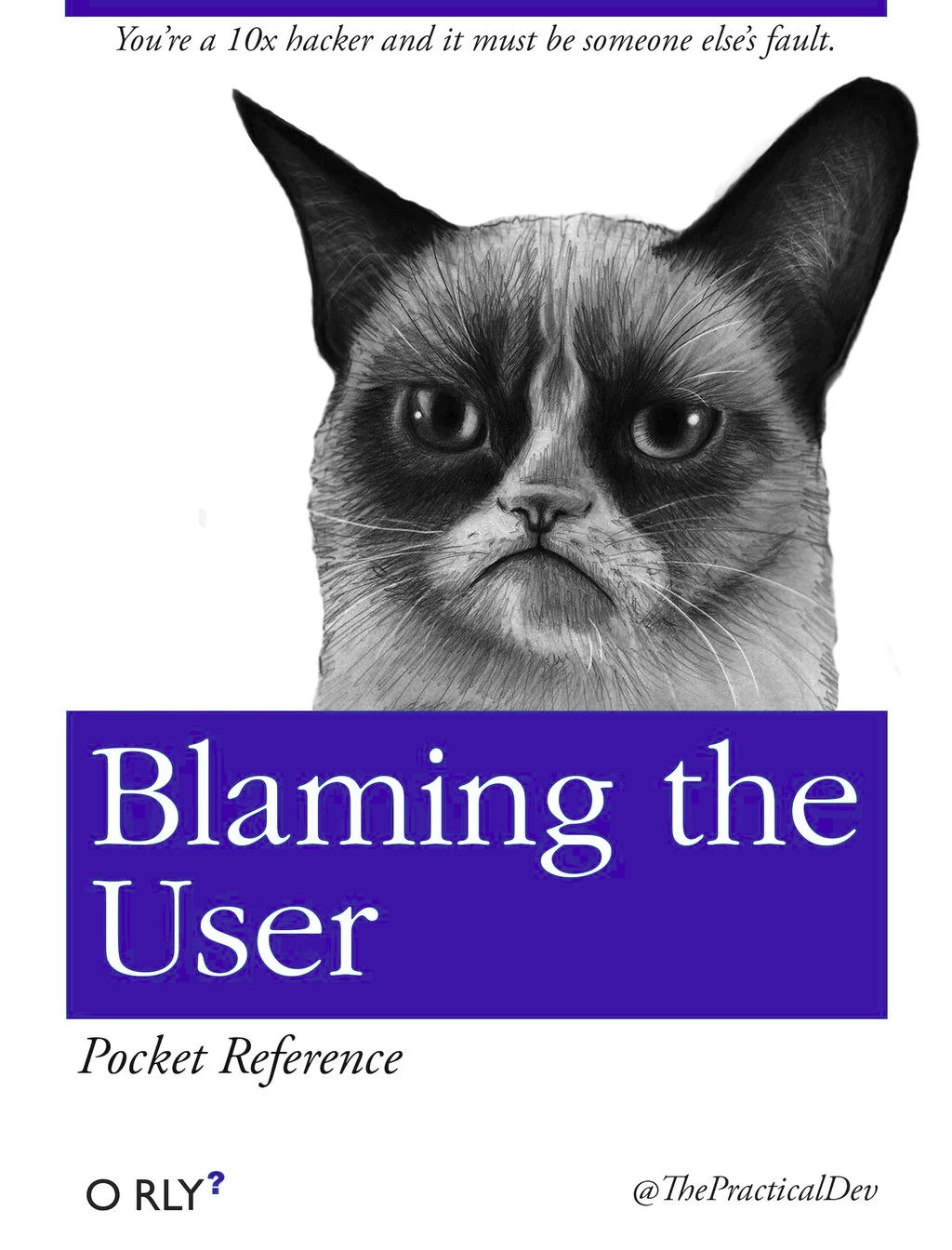 O'Rly: Blaming the User