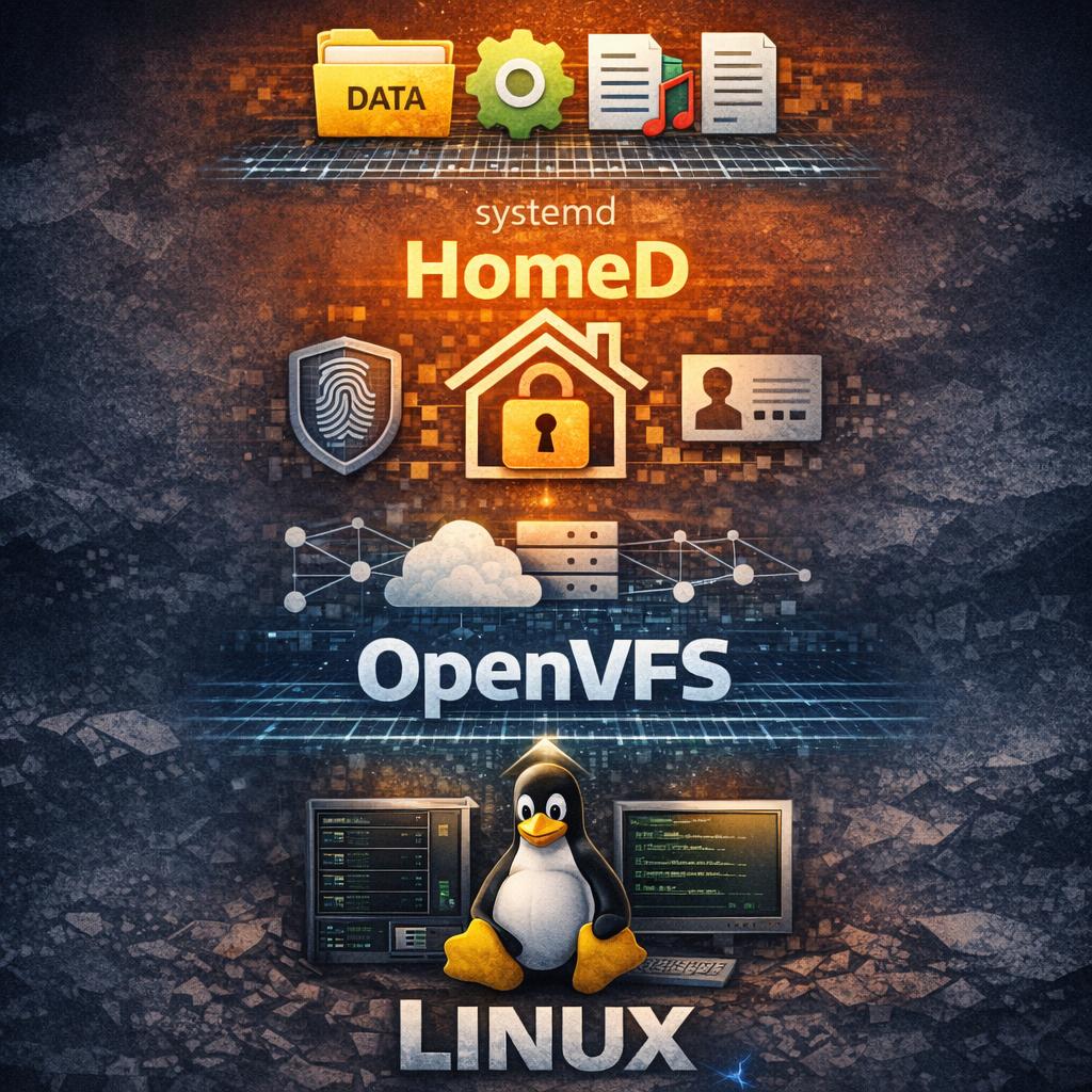 Selfhost a home-server with homed and OpenVFS?