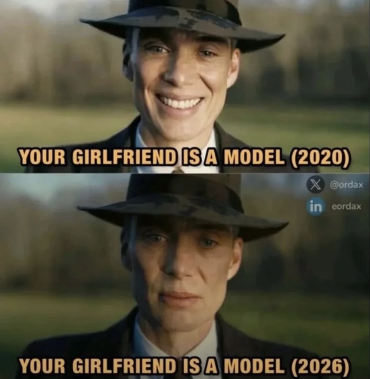 My girlfriend is an actual model, just fyi