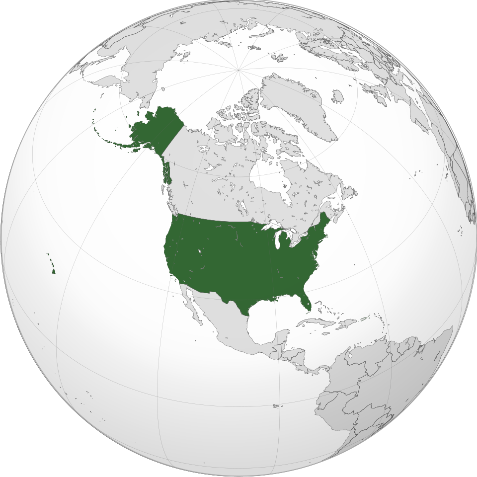 TIL that the US spans about 10% of the Earth's circumference