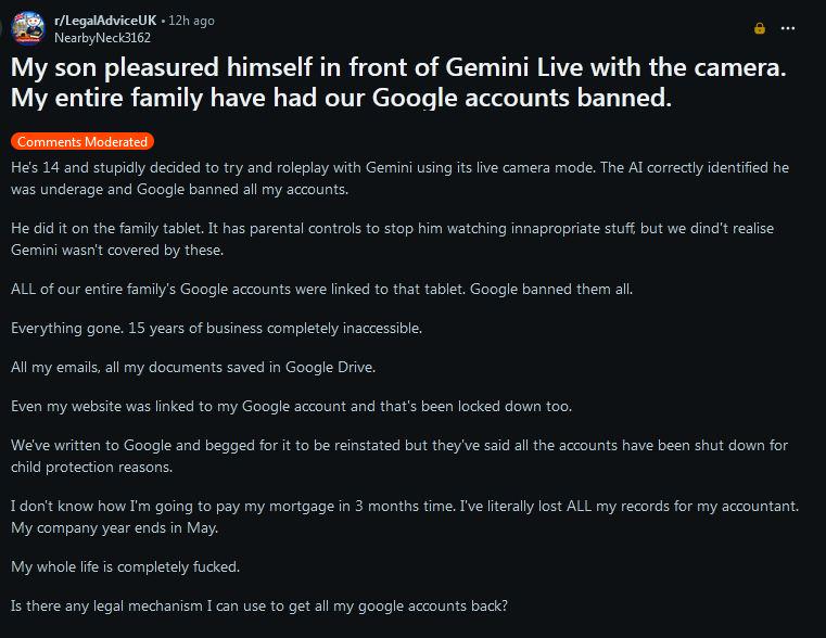 ignoring privacy, using google for everything is still dangerous