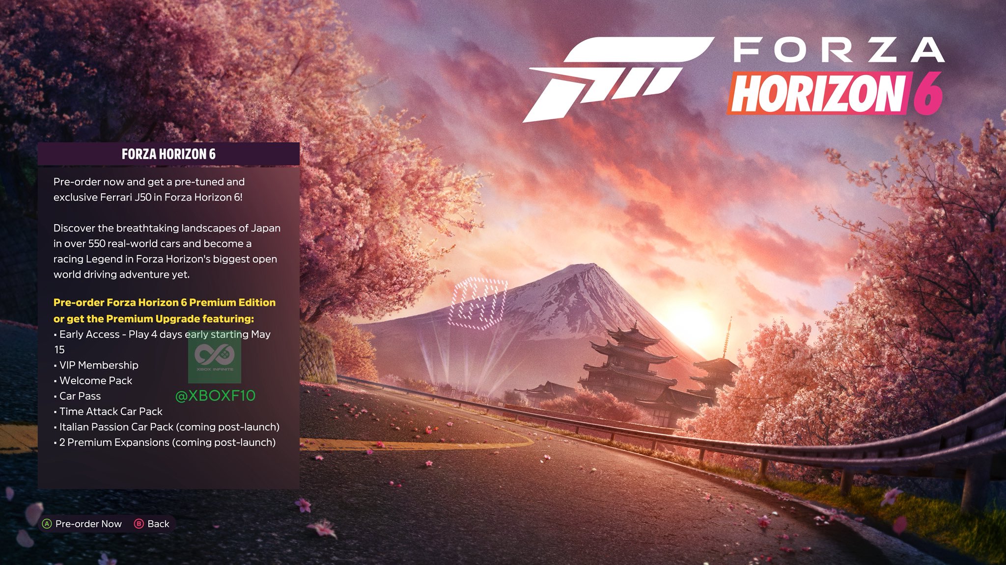 Forza Horizon 6's release date was briefly accidentally leaked in Forza Horizon 5