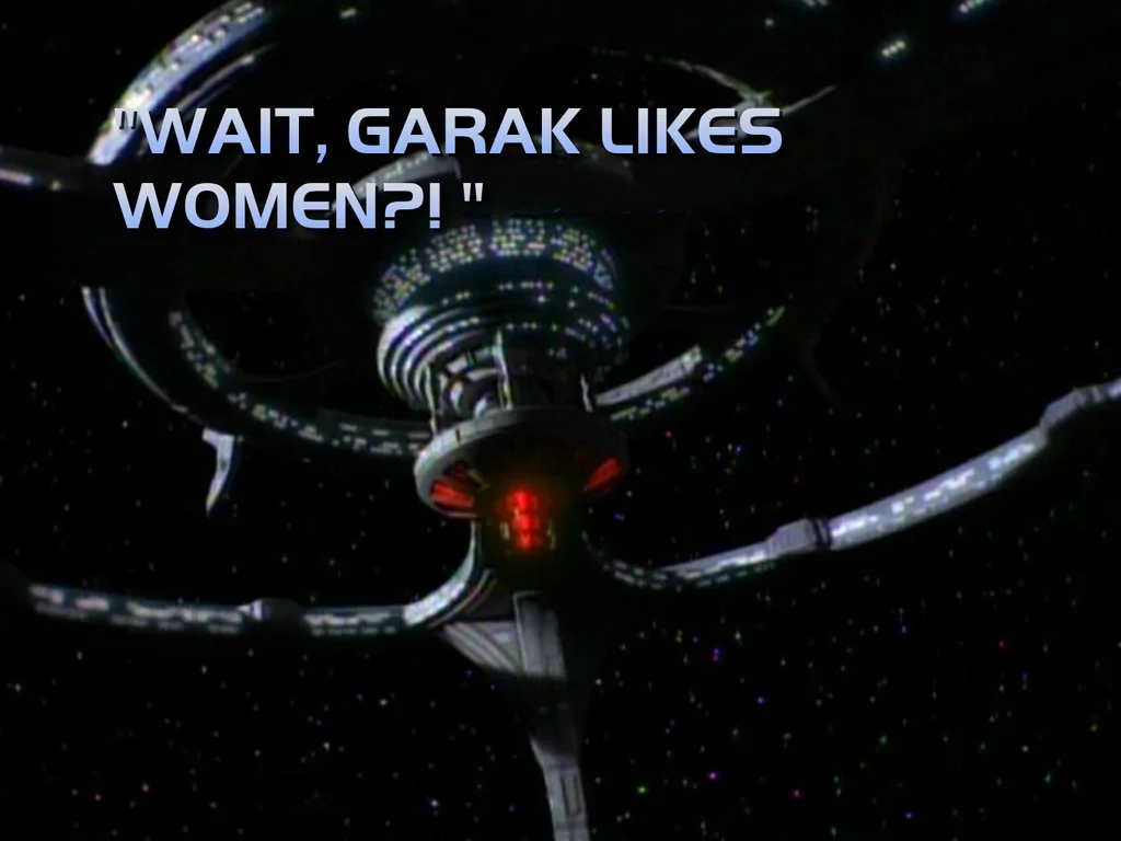 I believe Andy Robinson has gone on record as intentionally playing Garak as pansexual.