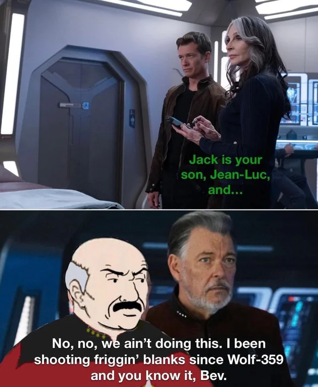 Woah woah woah I don't need no instructions to know how to do the Picard maneuver.