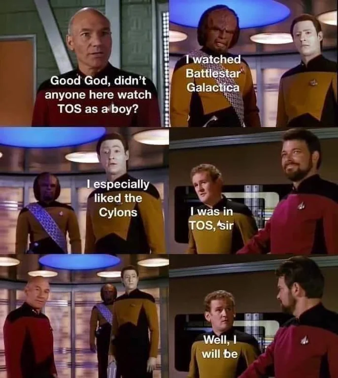 Worf will also be in TOS