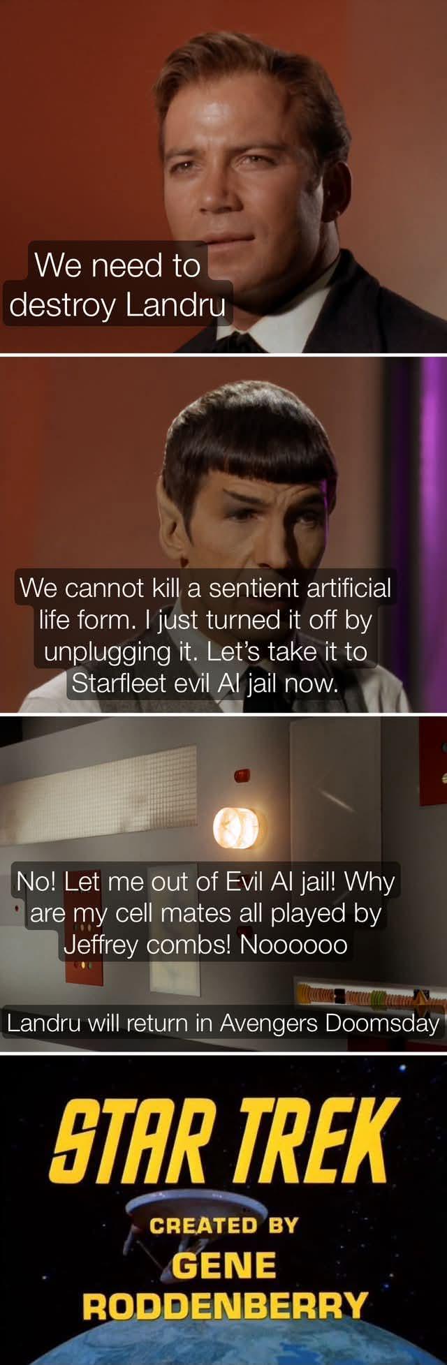 I wonder when the federation create the ai jail