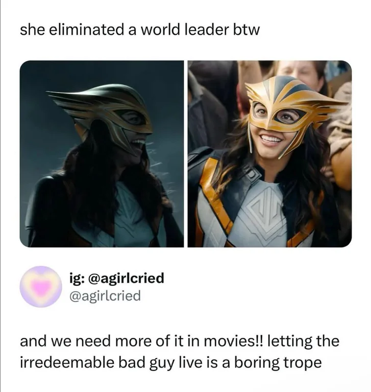 Go Hawkgirl!