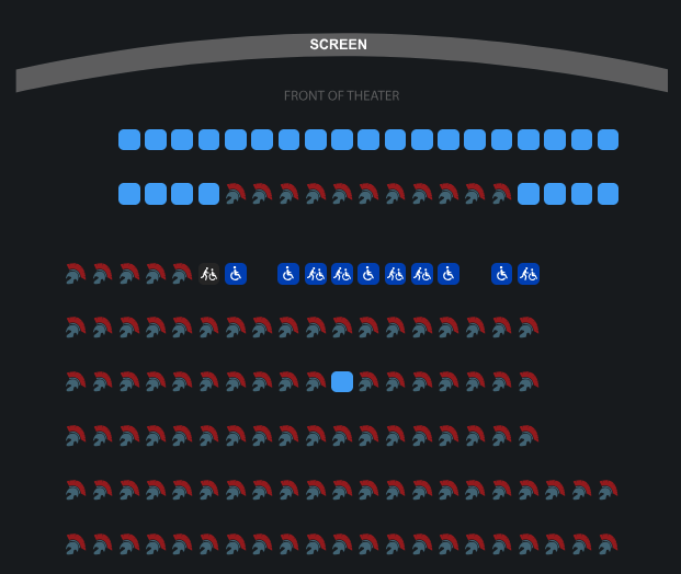 Did y'all have a Greek army in your theater when you went to see Odyssey?