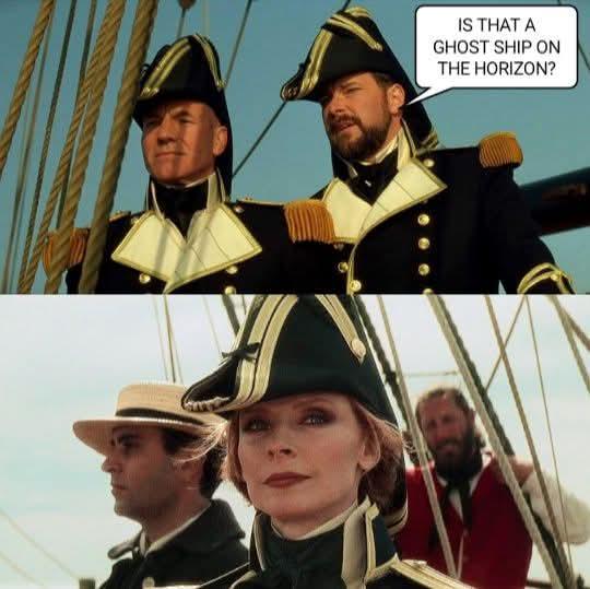 She gonna swab that deck