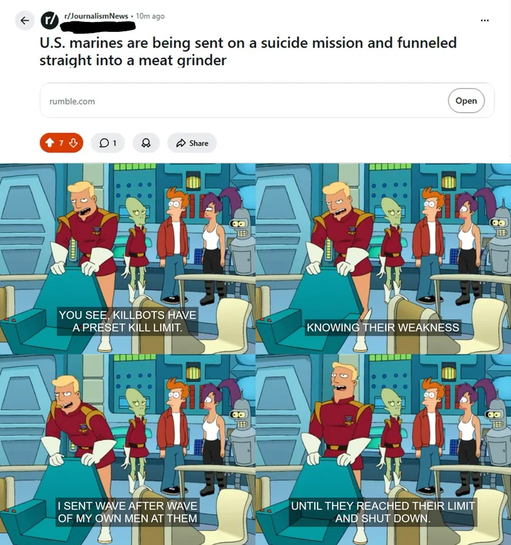 Someone's been reading Zapp Brannigan's Big Book of War.