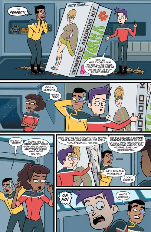 In the future Harry Mudd solved the incel problem.