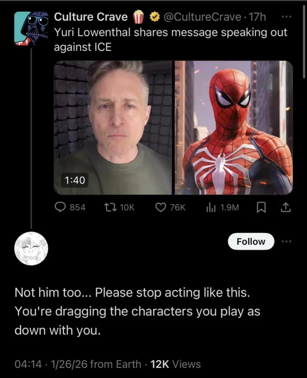 When the actor understands the character they are playing