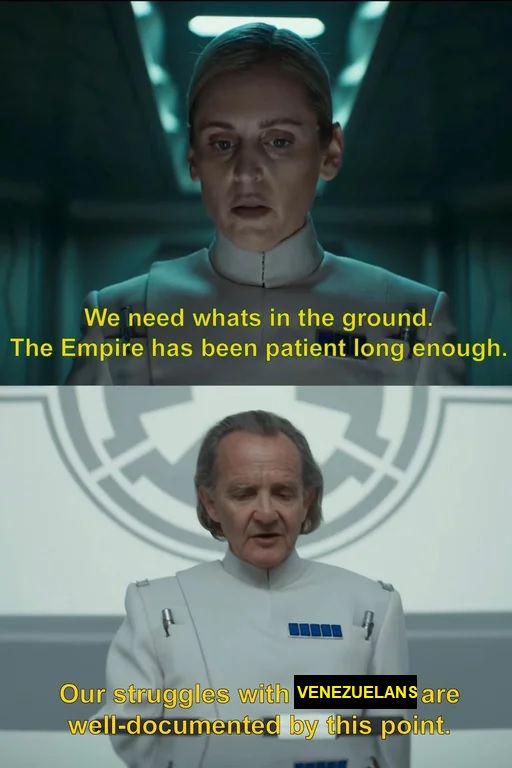 The inexplicable Maduro/Chavismo resistance to imperial norms.