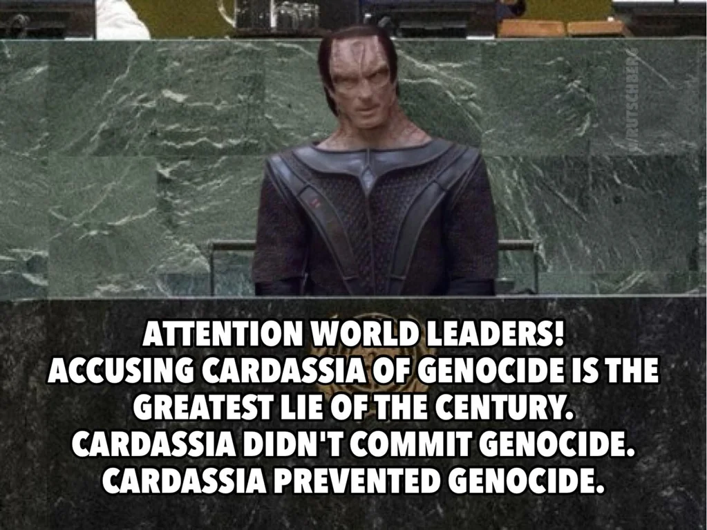 Can you believe there is not a single statue of him on Bajor?
