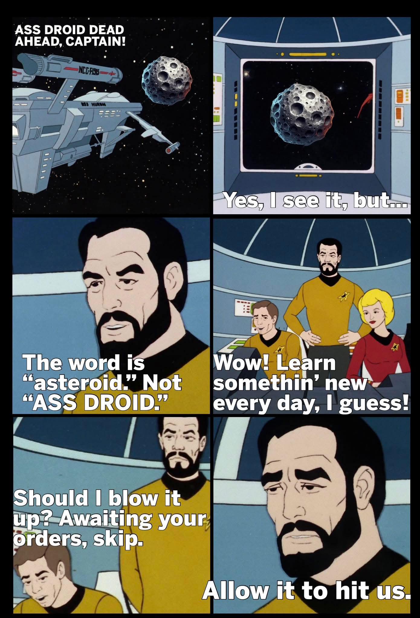 "Sealab 2021"-esque TAS spinoff.