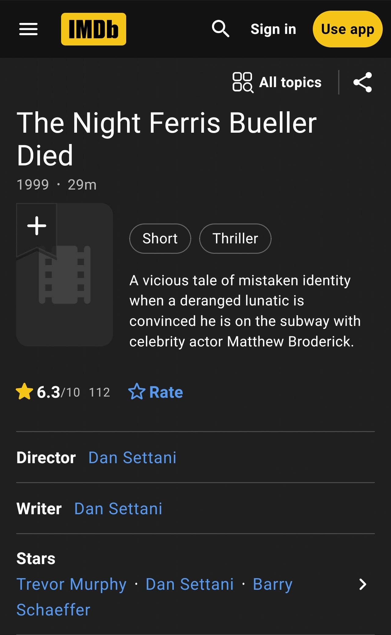 Wow, the sequel took a dark turn