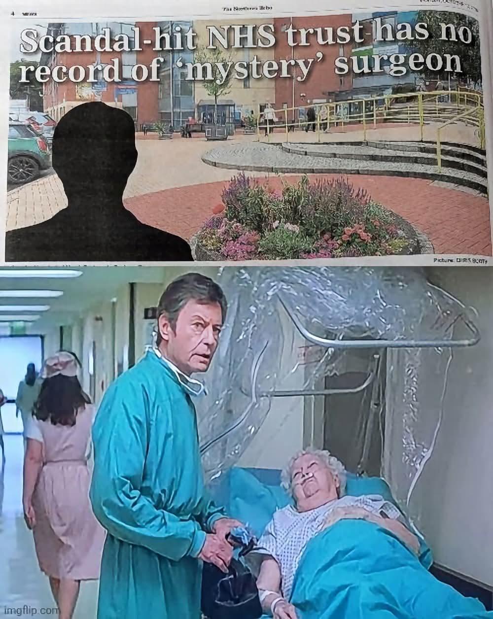 “That doctor gave me a pill and I grew a new kidney!”
