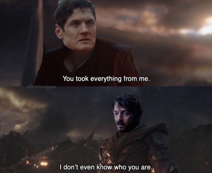 "But for me it was Tuesday." - Andor