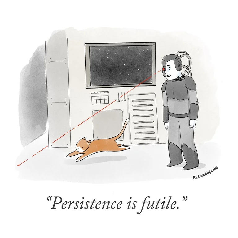 And they thought Species 8472 was difficult to assimilate...