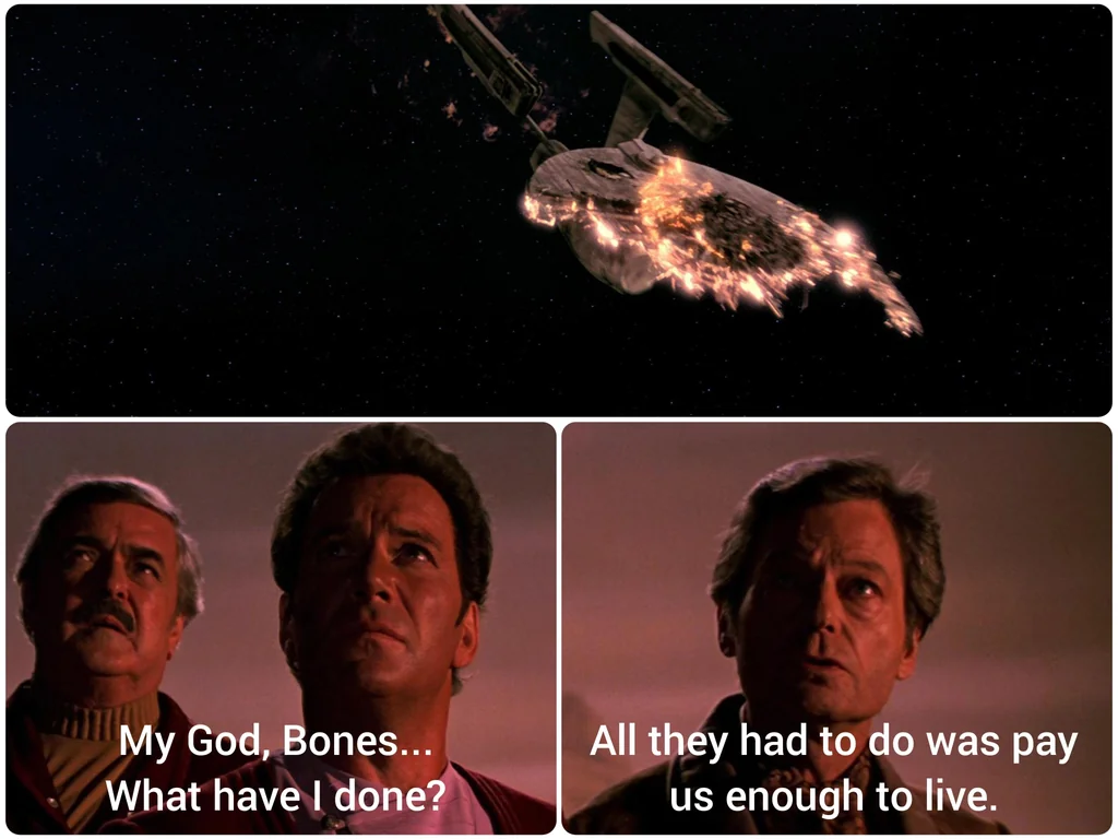 No money in the federation, how will I afford to come to Quark’s because Quark’s is fun?