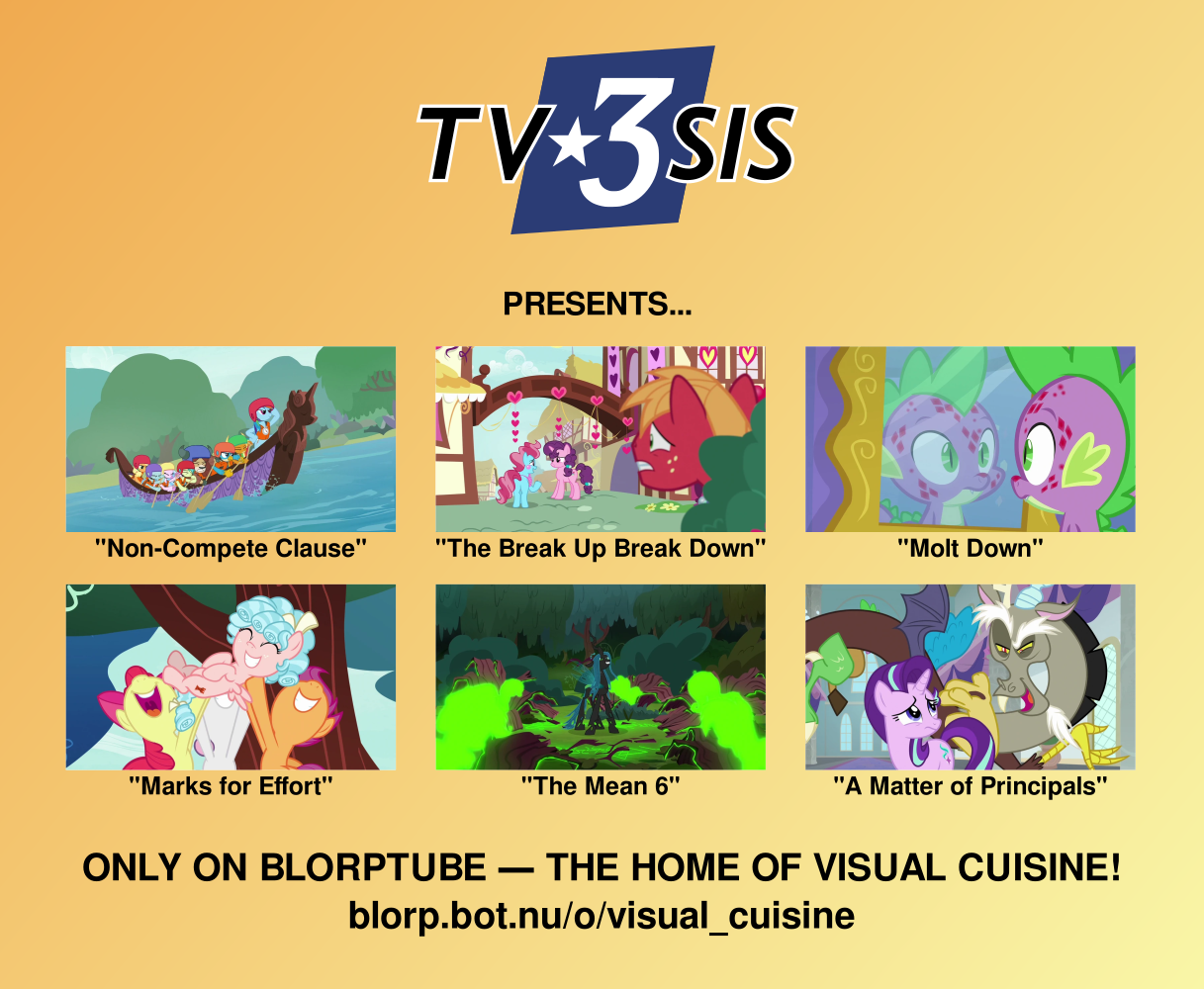 Giddy up! We're watching My Little Pony: Friendship is Magic S8E9~14 on Blorptube @ 11 PM CET / 5 PM EST — "Spike hit puberty?! What, again?!"