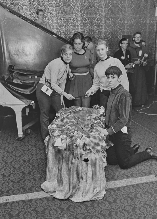 Star Trek Cosplayers at the 25th World Science Fiction Convention in New York City, 1967