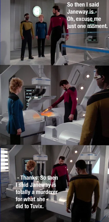 "wait, killing your clone isn't murder?"