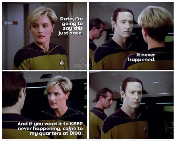 Data learned a lot about humanity that day