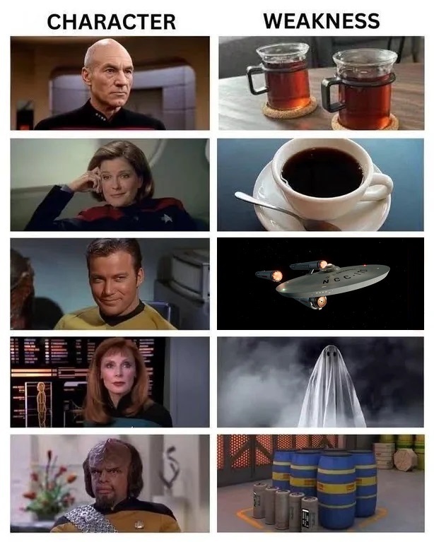I apologize, I shouldn't be making fun of Worf.