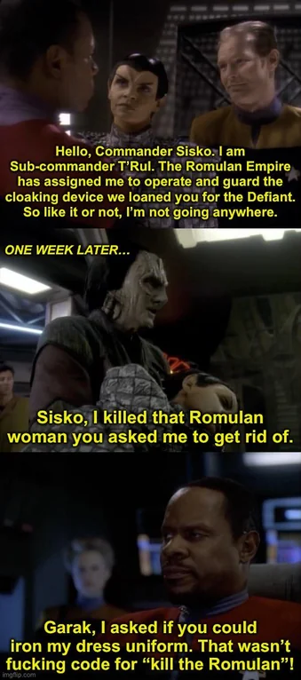 "That's our Garak!"