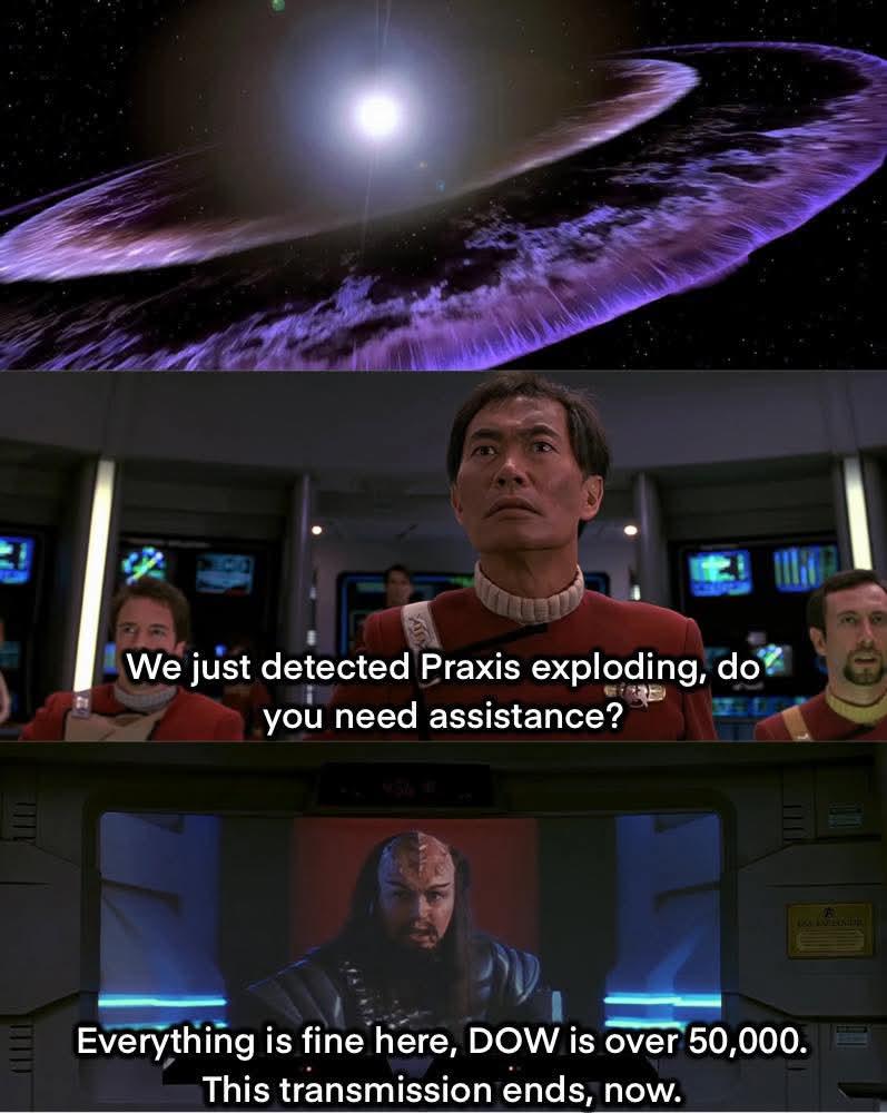 Price of dilithium is going to come down 1500, 1600 percent, like no one has ever seen before, just unbelievable.