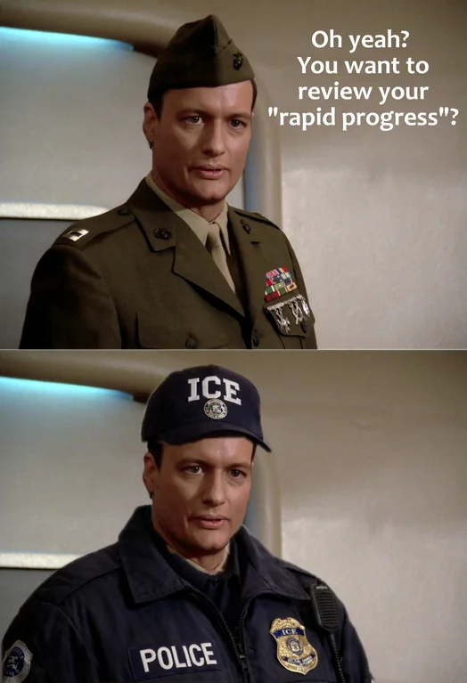 You learned to control your population with fear and hate.