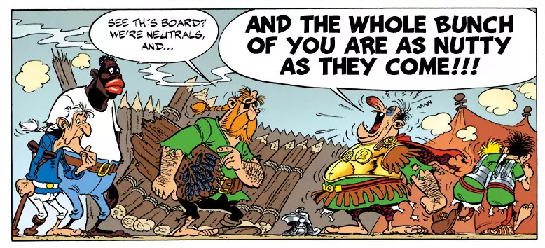 Today I learned that the pirates in Asterix are based on a different comic book series called Redbeard. https://en.wikipedia.org/wiki/Redbeard_(comics)