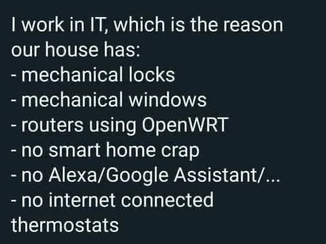 tech never works for long