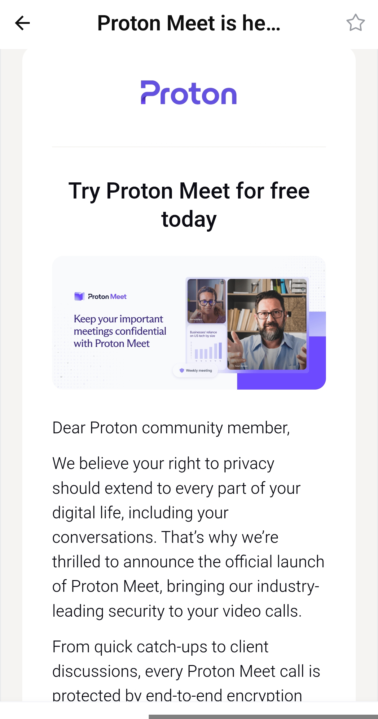 Proton takes on Teams