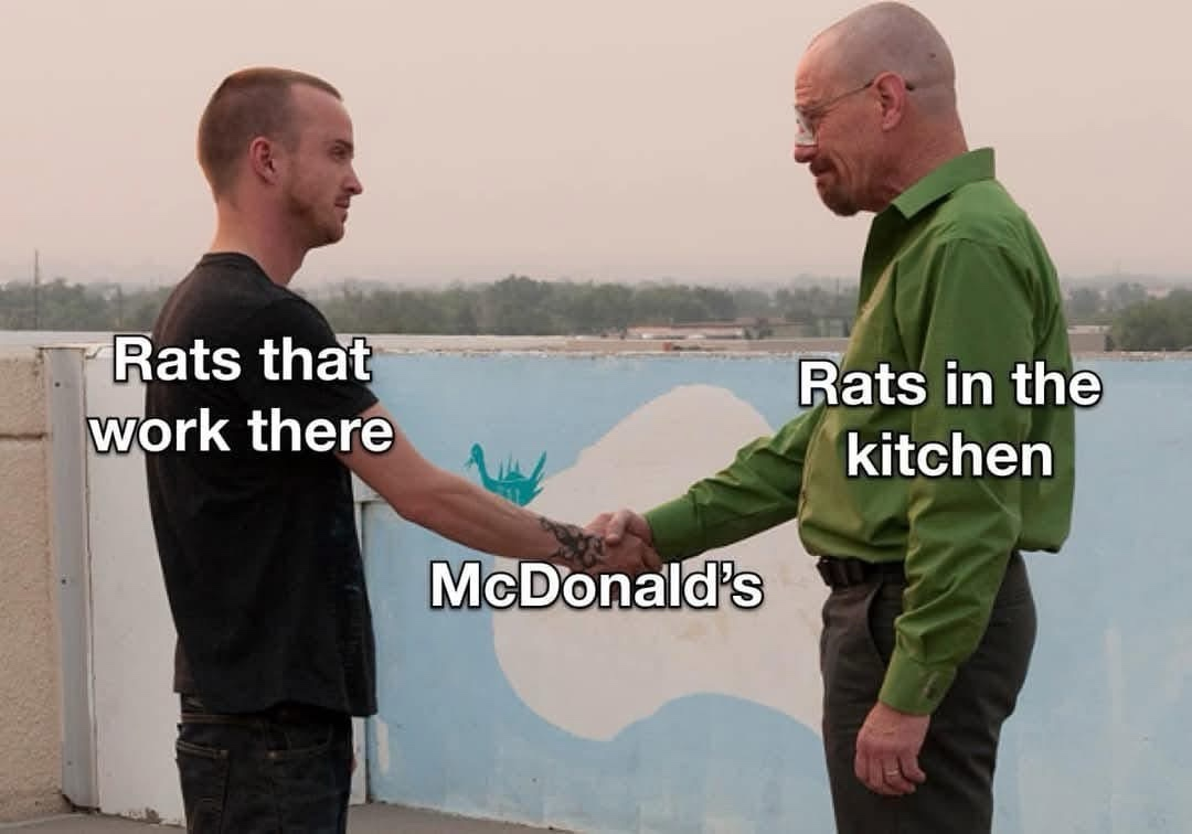 Haven't been to a McDonald's since luigis capture. Never will forget. Never will forgive.