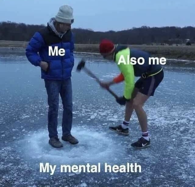 Just gotta have a break through and then finally everything will be okay.
