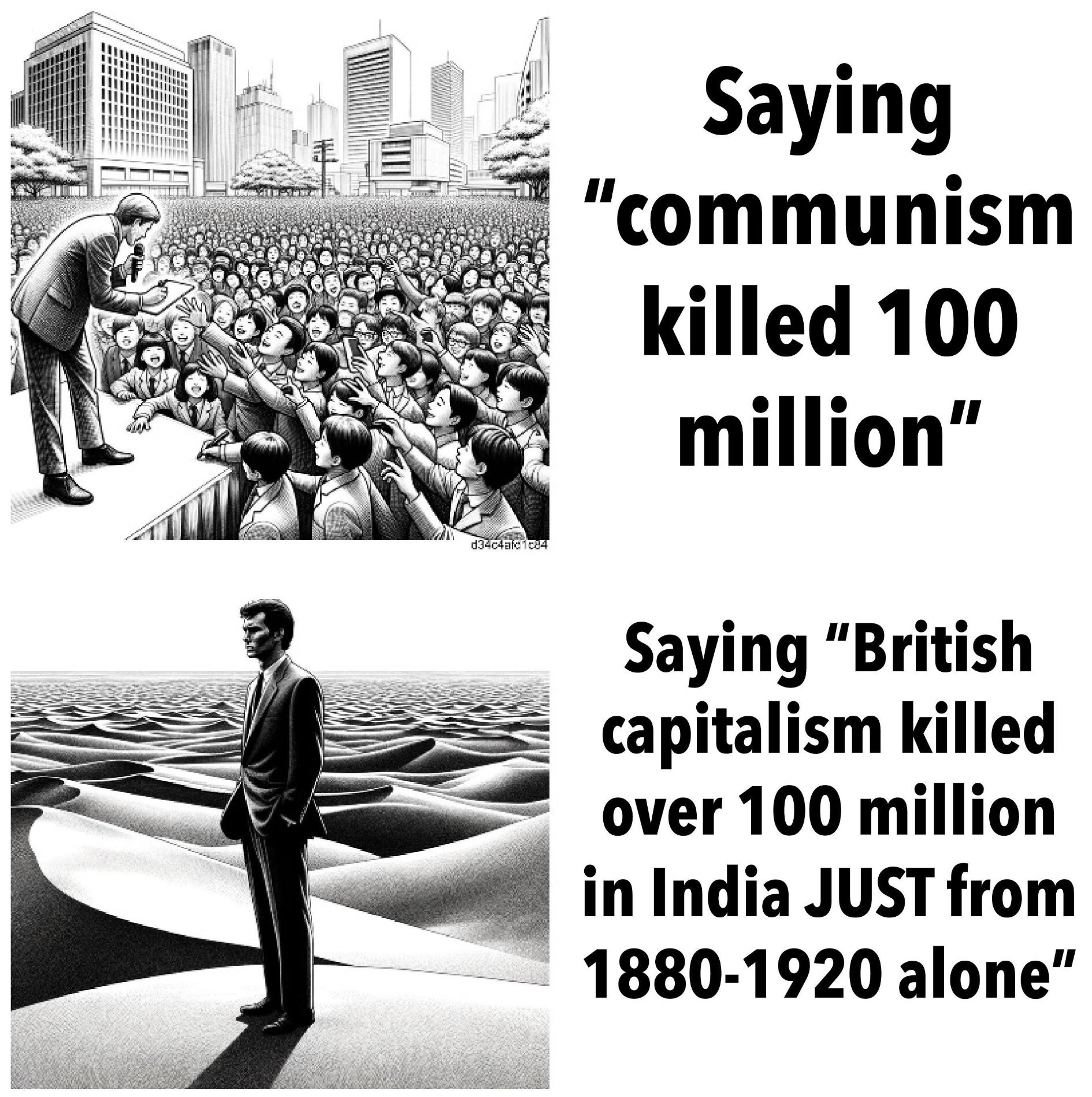 Bengal famine, Madras famine, Travancore famine, Wagon massacre, Jallianwala Bagh massacre and much more