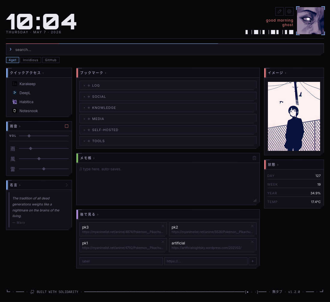 New Tab extension Mutabu v1.2.0 released