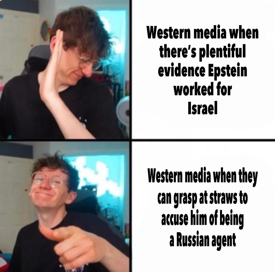 Always pushing the russophobia and red scare LMBO