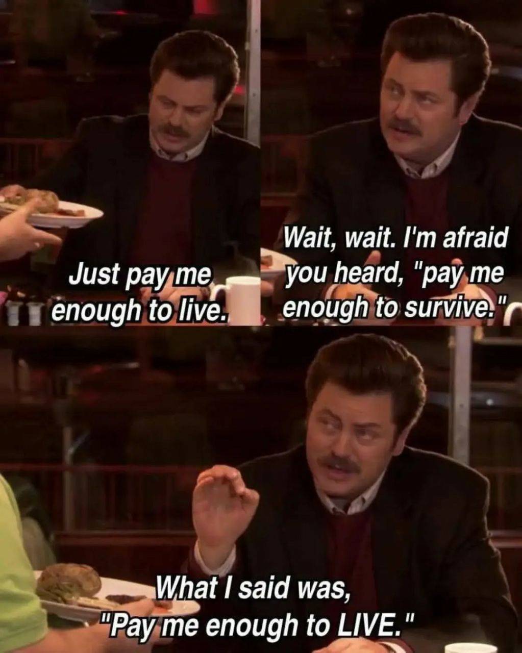 they are VERY different things