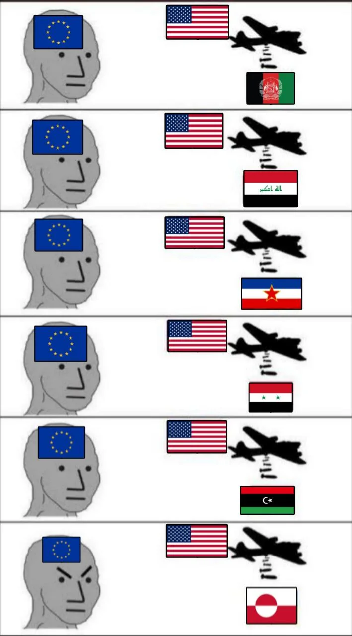 Nazi imperialists only get mad at other nazi imperialists when they do something bad to THEM