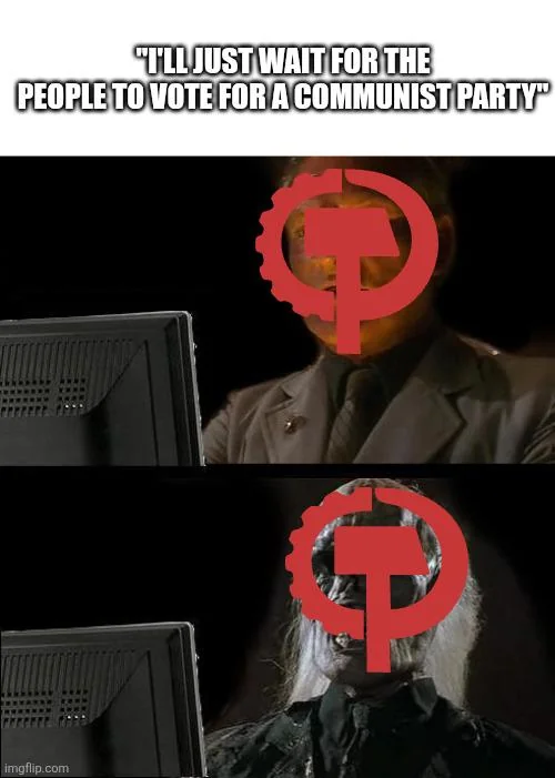 CPUSA is useless instead of picking up a ballot pickup something that works 🔫
