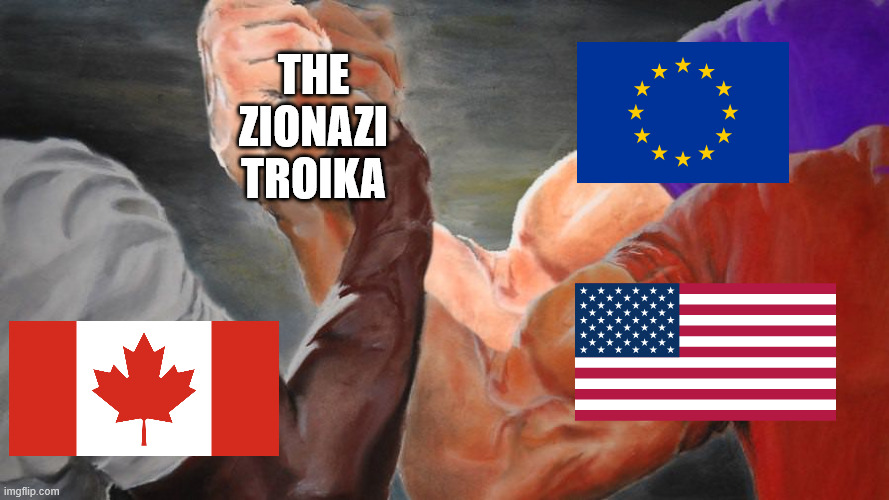 The countries of Zionazism!