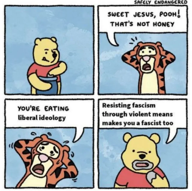 Oh liberals, doing everythin to snatch defeat from the jaws of victory