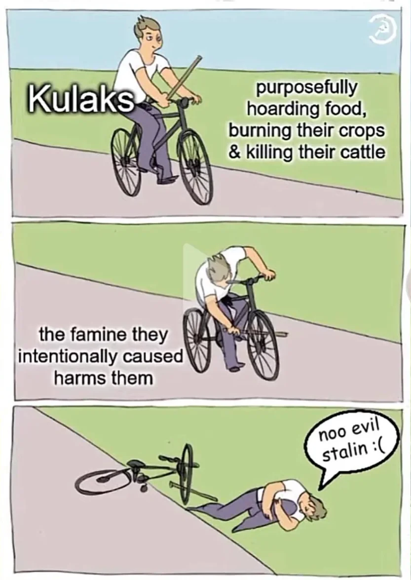 Damn stalin at it again 😤🙄